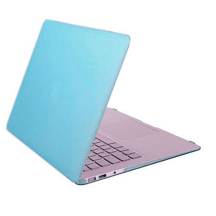 Чехол для Apple MacBook 12 A1534 дюймов пластиковый матовый Enkay Translucent Shell небесно голубой