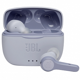 Наушники беспроводные Bluetooth JBL Tune 215 TWS вакуумные с микрофоном светло-фиолетовые
