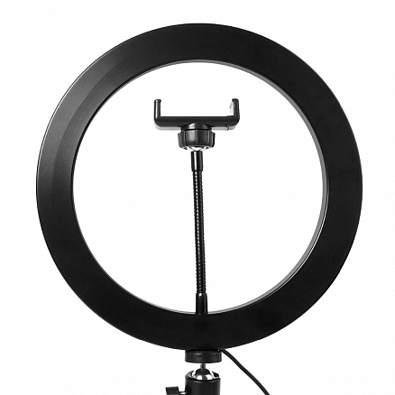 Кольцевая лампа диаметром 26 см M26P черная