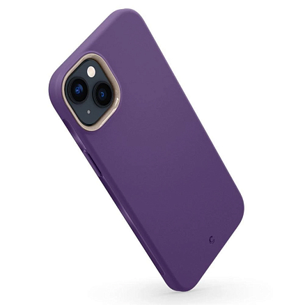 Чехол для iPhone 14 Plus гелевый Spigen Cyrill Ultra Color MagSafe фиолетовый