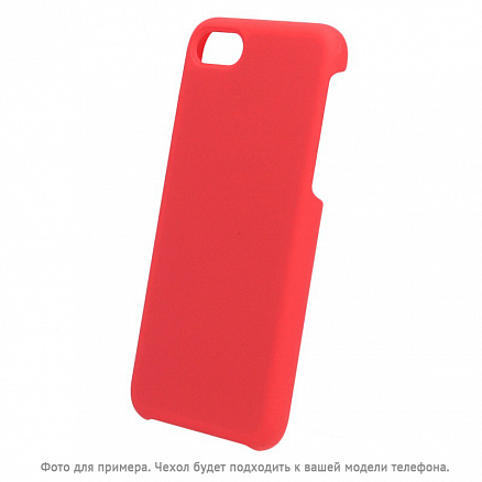 Чехол для OnePlus 5 пластиковый Soft-touch красный