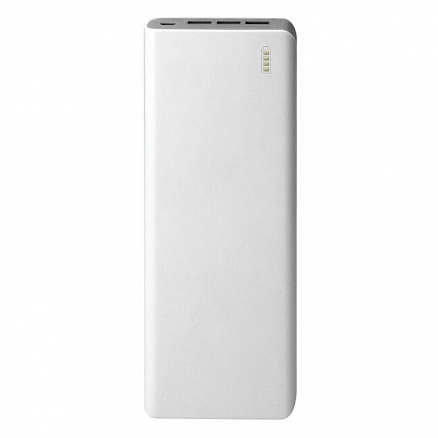 Внешний аккумулятор Xiaomi iconBIT 20000мАч (3хUSB, ток 2.1А) белый