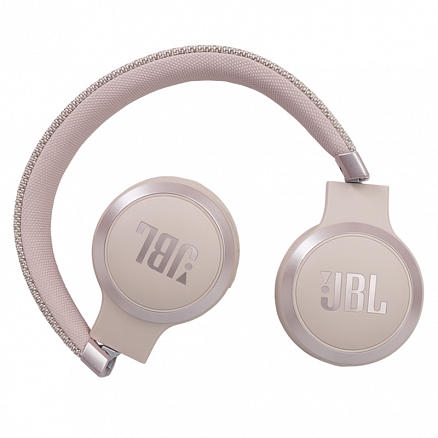 Наушники беспроводные Bluetooth JBL Live 460NC накладные с микрофоном и активным шумоподавлением розовые