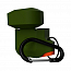 Чехол для наушников AirPods, AirPods 2 силиконовый водонепроницаемый Urban Armor Gear UAG хаки с оранжевым
