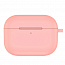 Чехол для наушников AirPods Pro силиконовый Hang розовый
