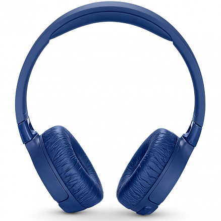 Наушники беспроводные Bluetooth JBL T600BTNC накладные с микрофоном и шумоподавлением складные синие