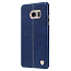 Чехол для Samsung Galaxy Note 7 кожаный на заднюю крышку Nillkin Englon синий