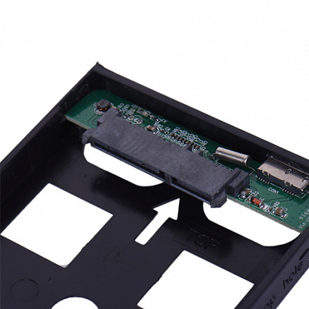Корпус для внешнего жесткого диска 2.5 дюйма USB 3.0 Blueendless серебристый