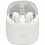 Наушники беспроводные Bluetooth JBL T220 TWS вкладыши с микрофоном белые
