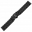 Ремешок-браслет для Samsung Galaxy Watch 46 мм, Gear S3 металлический Nova Metal-7 черный