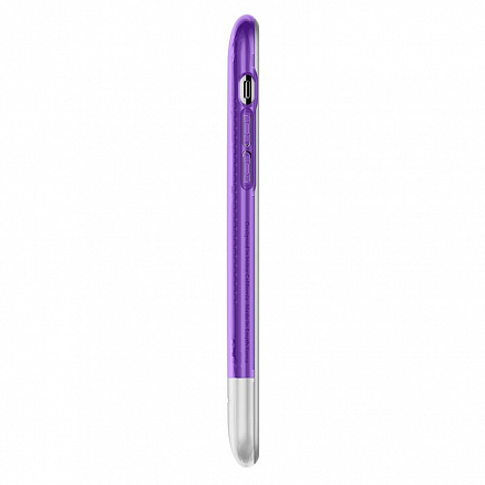 Чехол для iPhone X, XS гибридный Spigen SGP Classic C1 фиолетовый