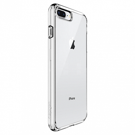 Чехол для iPhone 7 Plus, 8 Plus гибридный Spigen SGP Ultra Hybrid 2 прозрачный