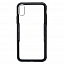 Чехол для iPhone X, XS гибридный для полной защиты LikGus прозрачно-черный