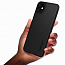 Чехол для iPhone 11 пластиковый тонкий Spigen SGP Thin Fit Classic QNMP черный