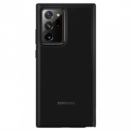 Чехол для Samsung Galaxy Note 20 Ultra гибридный Spigen SGP Ultra Hybrid прозрачно-черный матовый