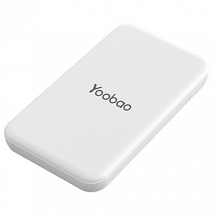 Внешний аккумулятор Yoobao P6w 6000мАч (2хUSB, ток 2.1А) белый