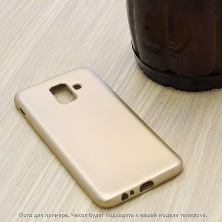Чехол для Samsung Galaxy S8+ G955F гелевый CN золотистый