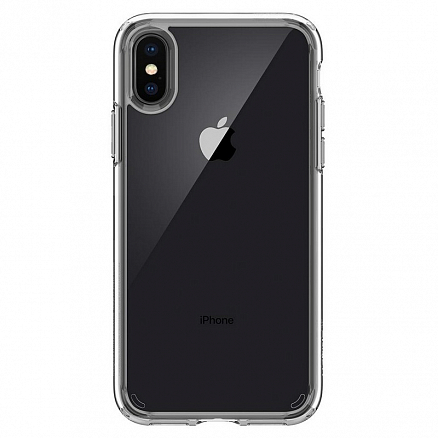Чехол для iPhone X, XS гибридный Spigen SGP Ultra Hybrid прозрачно-черный