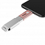 Адаптер Lightning - USB хост OTG компактный Baseus Pixie розовое золото