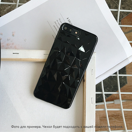 Чехол для Huawei Y5 (2018), Y5 Prime (2018), Y5 Lite, Honor 7S гелевый GreenGo Geometric черный