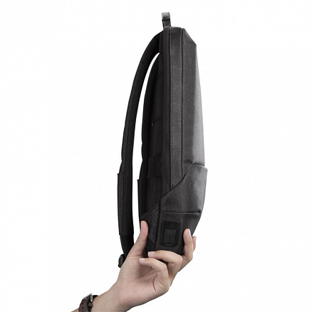 Рюкзак Kingsons KS3215W с отделением для ноутбука до 15,6 дюйма и USB портом темно-серый