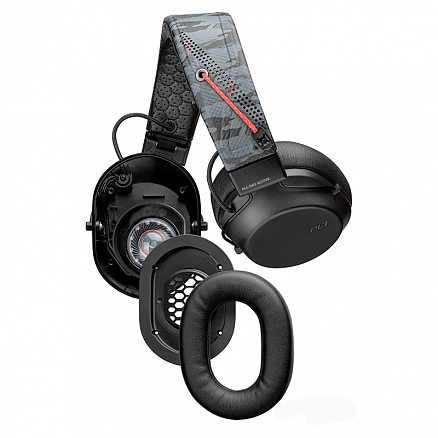 Наушники беспроводные Bluetooth Plantronics BackBeat Fit 6100 накладные с микрофоном складные для спорта камуфляж