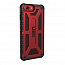 Чехол для iPhone 7, 8, 6, 6S гибридный для экстремальной защиты Urban Armor Gear UAG Monarch черно-красный