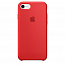 Чехол для iPhone 7, 8 силиконовый оригинальный Apple MMWN2ZM красный