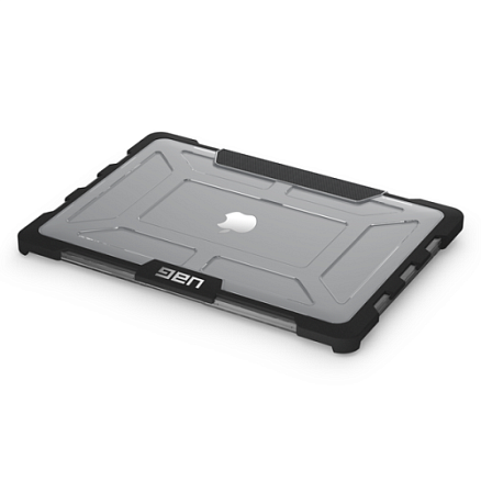 Чехол для Apple MacBook Air 13 A1466 гибридный для экстремальной защиты Urban Armor Gear UAG прозрачно-черный