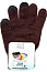 Перчатки трикотажные для емкостных дисплеев Greengo (Польша) N-03 коричневые