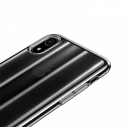 Чехол для iPhone XR пластиковый тонкий Baseus Aurora черный 