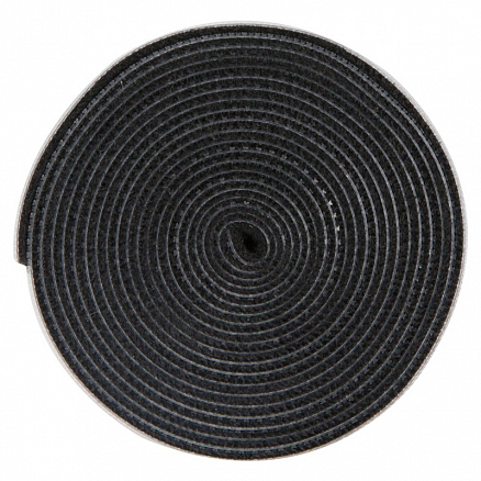 Органайзер кабеля стяжка на липучке Baseus рулон 3 метра черный