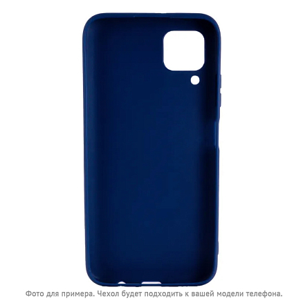 Чехол для Huawei P Smart Z силиконовый CASE Matte синий
