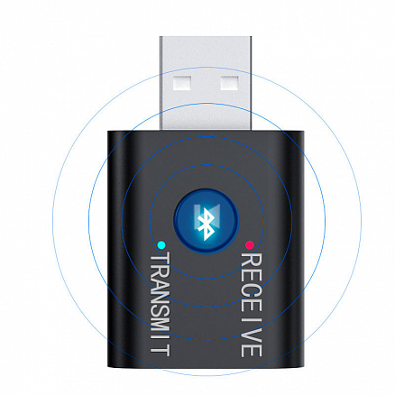 Bluetooth аудио адаптер (ресивер + трансмиттер) 3,5 мм в USB порт Comfast CF-M33 V5.0