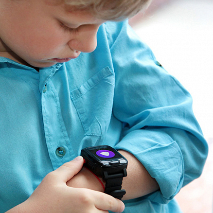 Детские умные часы с GPS и Wi-Fi трекером, видеозвонками и помощником Алиса Elari KidPhone 3G черные