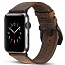 Ремешок-браслет для Apple Watch 42 и 44 мм из натуральной кожи Nova Luxury коричневый