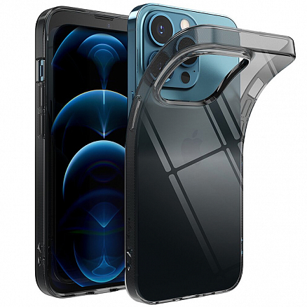 Чехол для iPhone 13 Pro Max гелевый ультратонкий Ringke Air прозрачный черный