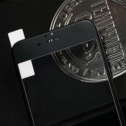 Защитное стекло для iPhone 6, 6S на весь экран противоударное Remax Prime 3D матово-черное