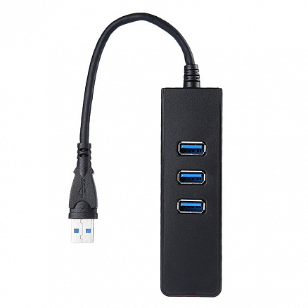 USB 3.0 HUB (разветвитель) на 3 порта + Ethernet