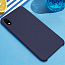 Чехол для iPhone XR силиконовый Nillkin Flex Pure синий