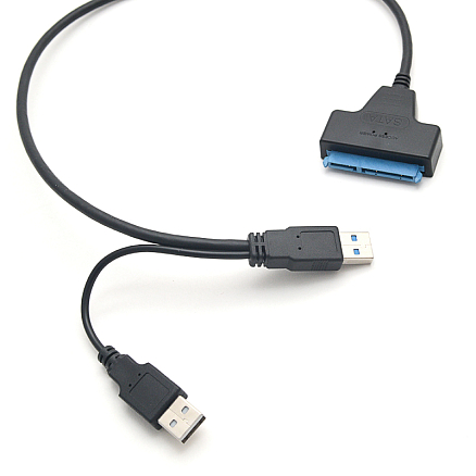 Кабель USB 3.0 - SATA для подключения жестких дисков длина 0,5 м