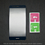 Защитное стекло для Sony Xperia XA2 на весь экран противоударное синее