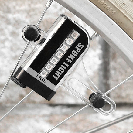 Подсветка для колес велосипеда 15 узоров