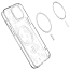 Чехол для iPhone 14 гибридный Spigen Cyrill Cecile White Daisy MagSafe прозрачный