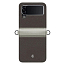 Чехол для Samsung Galaxy Z Flip 4 Spigen Compoty серо-коричневый