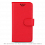 Чехол для телефона от 4.7 до 5.3 дюйма универсальный кожаный - книжка GreenGo Smart Rotating красный
