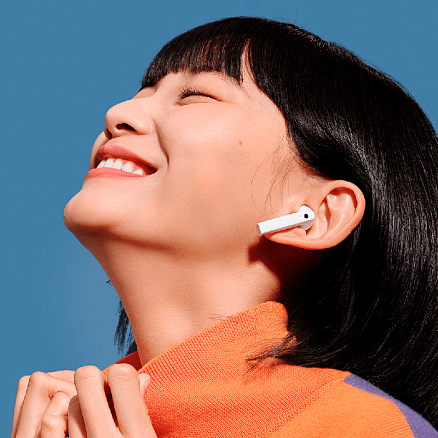 Наушники TWS беспроводные Bluetooth Xiaomi Redmi Buds 3 вкладыши с микрофоном белые