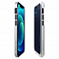 Чехол для iPhone 12 Mini гибридный Spigen SGP Neo Hybrid серебристо-синий