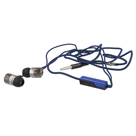 Наушники Forever SE-120 вакуумные с микрофоном черно-синие