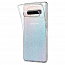 Чехол для Samsung Galaxy S10+ G975 гелевый с блестками Spigen SGP Liquid Crystal Glitter прозрачный 